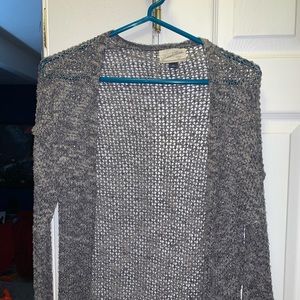 Dark grey cardigan